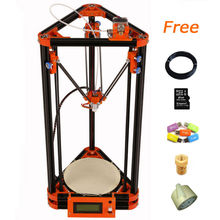 one nozzle Large Size China 3d printing with 40m Filament 8GB SD card LCD masking tape for Free