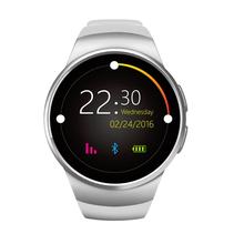 Smart Watch KW18 Gold Heart Rate Compatible For Apple IOS /Android Bluetooth Reloj MINI SIM Smartwatch Wearable Devices
