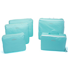 5pcs/Set Storage Bag Portable Organizer Clothes Luggage Zipped Suitcase For Travel Pouch Bag Case -46