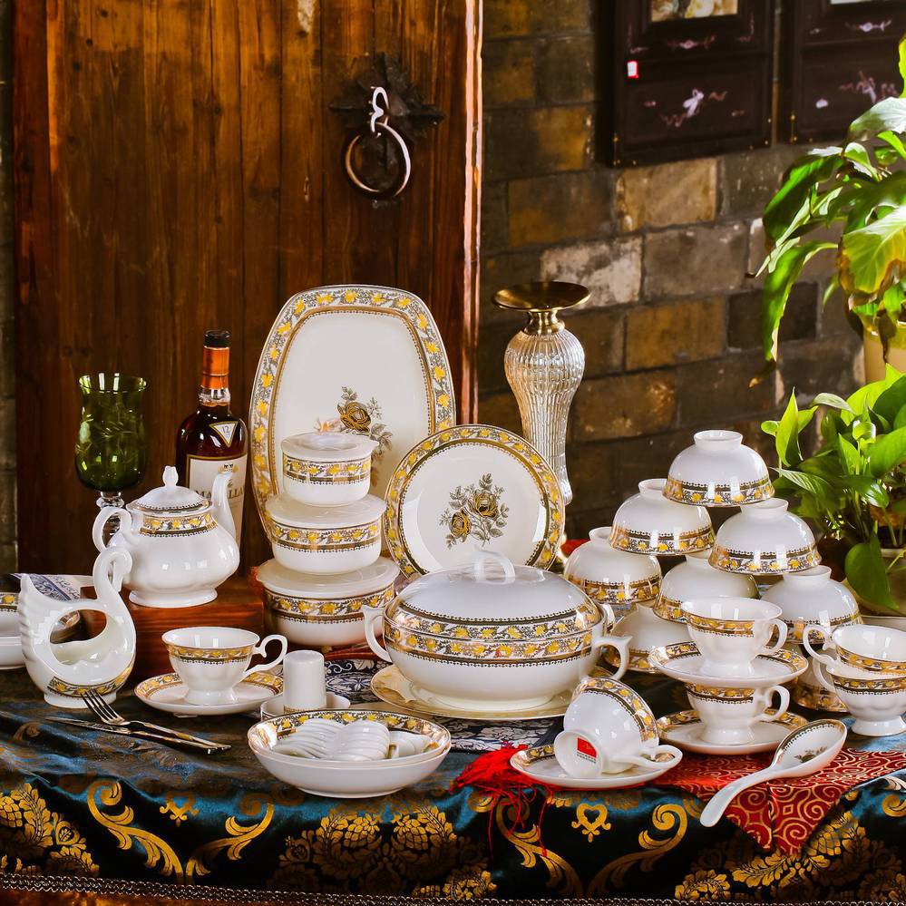 Online Buy Wholesale fine bone china dinner set from China fine bone