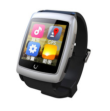 2pcs Smart WristWatch U Watch U18 Bluetooth GPS Track Wifi Internet Andorid SmartWatch System For IOS Android Mobile Phone