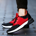 Hot Sale Casual Shoes Men Spring Autumn Waterproof Solid Lace up Man Fashion Flat With Pu