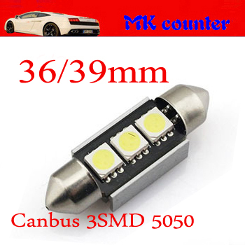 50X       c5w 3    3smd 5050 36  CANBUS  OBC    