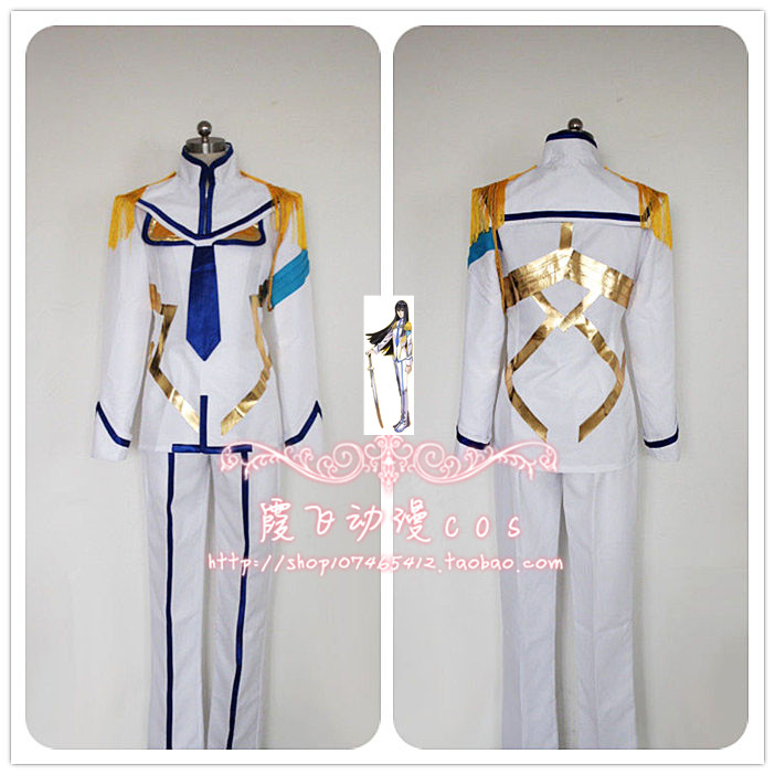 The new 2014 KILL la KILL Satsuki Kiryuin Cosplay Costume Custom Any Size uniform cosplay