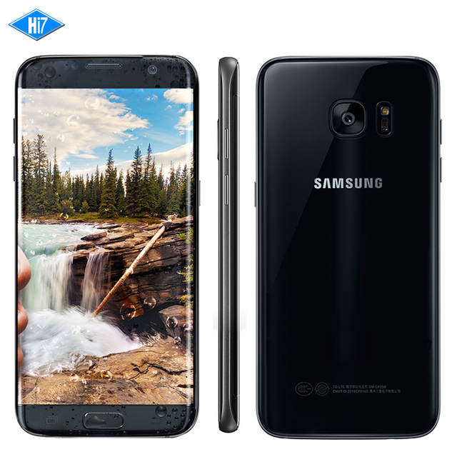 New Original Samsung Galaxy S7 edge 2016 Waterproof mobile phone 4GB RAM 32GB ROM Quad Core 5.1 inch NFC WIFI GPS 12MP 4G LTE