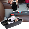 1X Large Garbage Debris Caught Between Compressible Seat Storage Box Car Glove Box Seat Gap Leakproof