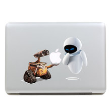 Removable DIY Lovely fashion cartoon WALL-E fall in love tablet sticker and laptop computer sticker for macbook Pro 15,205*270mm
