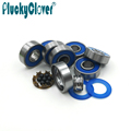 Wonderful Speed 608 2rs Speed Skating Bearing ABEC9 Hybrid Ceramic Black Si3N4 Ball Skateboard Bearing Longboard