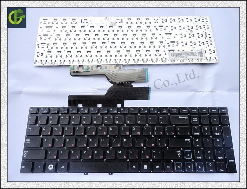 Russian Keyboard for SAMSUNG 300E5A 305E5A 300V5A 305V5A  NP300E5A NP300V5A RU series Black Laptop keyboard