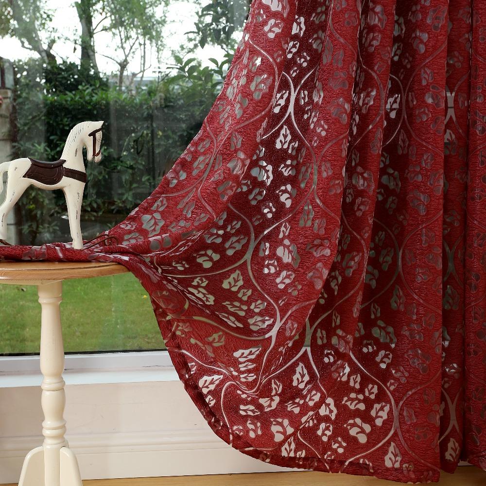 Vergelijk prijzen op red floral curtains online winkelen / kopen ...