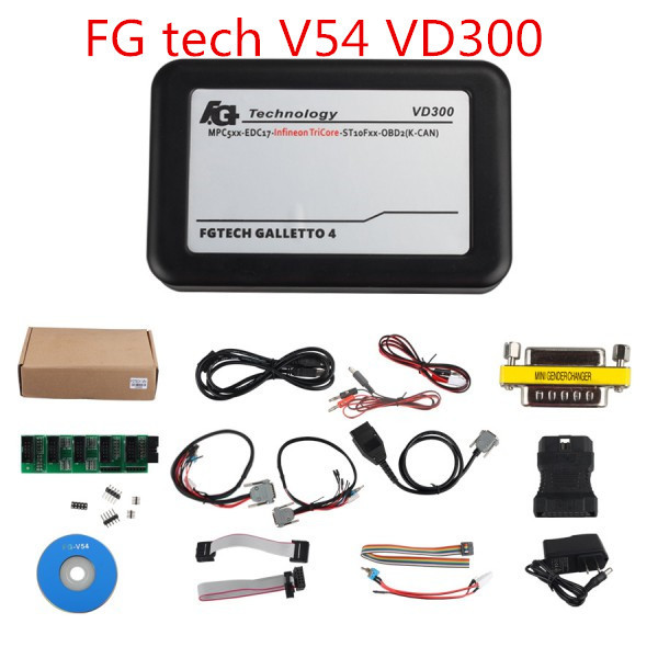  ! Vd300 V54 FG  fgtech galletto 4  V54 FG  BDM - TriCore - OBD   BDM + USB   