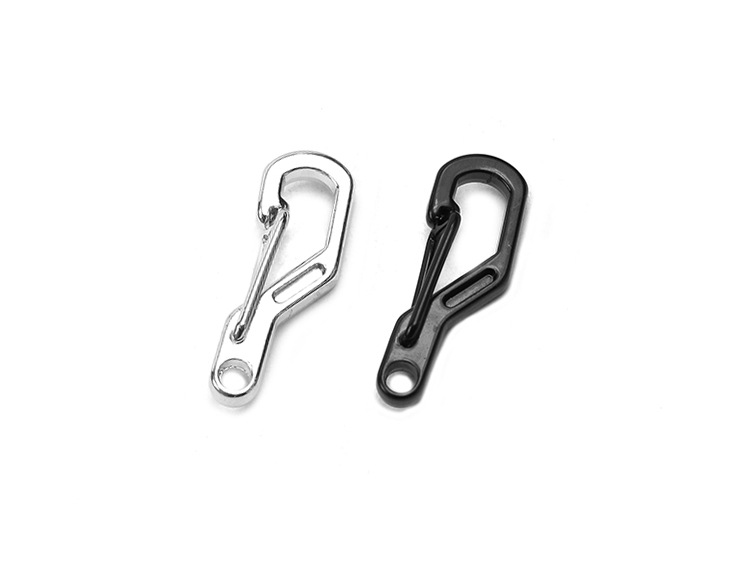 5 PCS/Lot Mini D-Shape Buckle Hanging Fast Hook Carabiner Small Keychain Portable EDC Tools Outdoor Equipment Travel Gears
