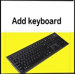 add keyboard