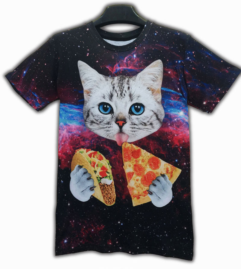 walmart galaxy cat shirt