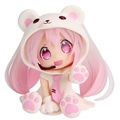 3styles Vocaloid snow Hatsune Miku bear ver so cute pvc action figure model toy doll 6cm