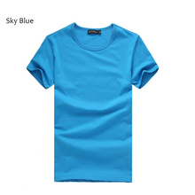 2015 Jane Male New Summer Of Men s T shirt Solid Color Loose Short Sleeve T