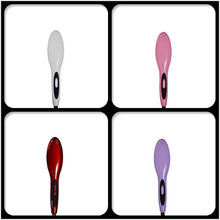 Free Shipping Hair straightener Comb Electric Auto Hair Straightening Brush Titanium Plates Flat Iron Straightening Irons