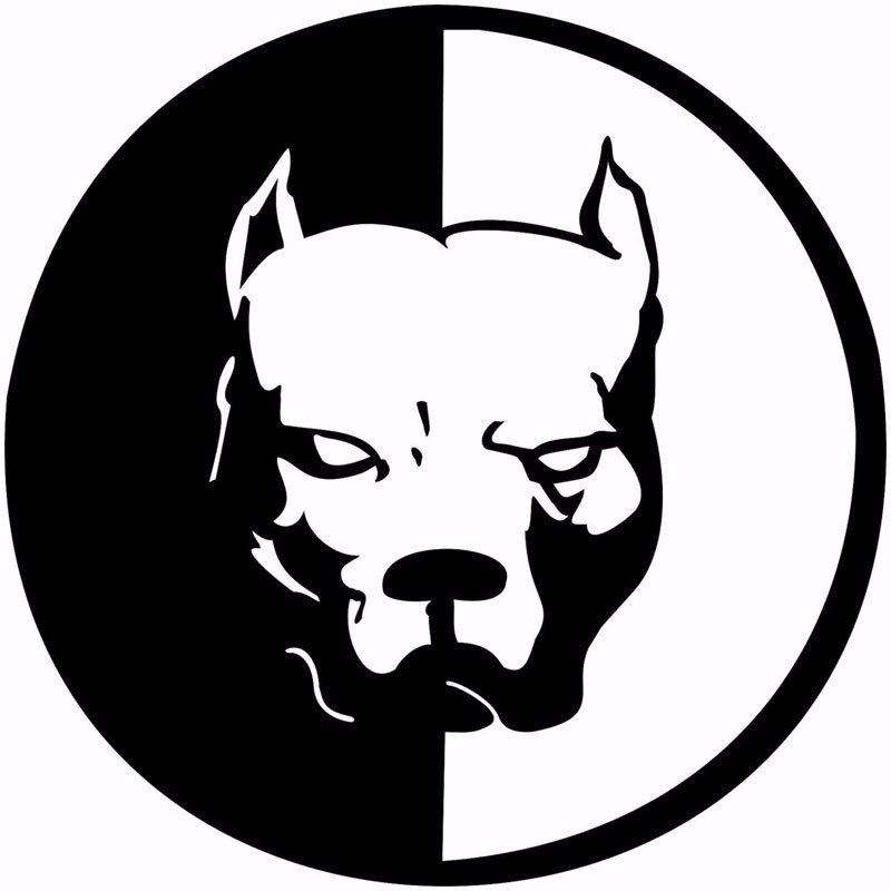 rylybons personality body car styling stickers pitbull dog car stickiers and decals 18 18cm full car body decorations stickers car styling stickers sticker pitbullcar styling aliexpress