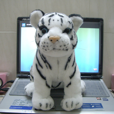 white tiger doll