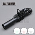Tactical Optical 3 9X32 EG Riflescope With Holographic Reflex 4 Reticle Red Green Dot Sight Set