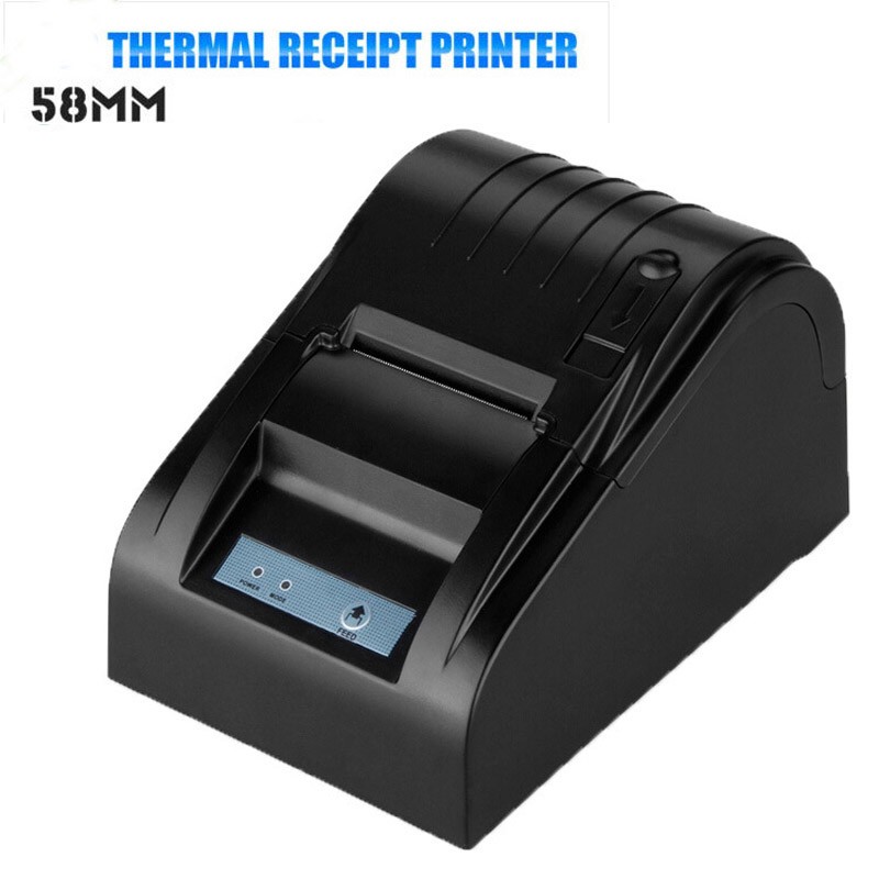 5PCS 58 mm thermal pos printer USB/LAN interface 58mm pos receipt printer thermal printing with Auto-cutter