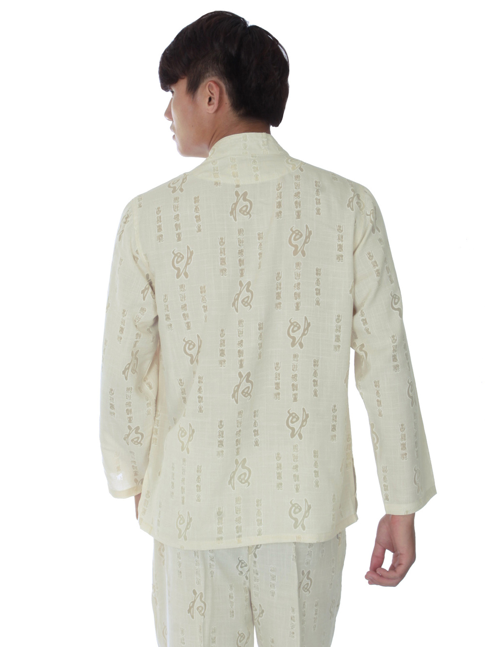 Xiaji , чтобы мужской среднего возраста с длинными рукавами футболка в китайском стиле одежда мужчин в возрасте 05