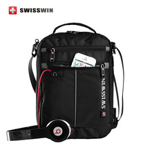 Swissgear Messenger Shoulder Bag Black Bag for font b Ipad b font handy crossbody bag for