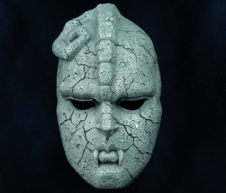 Jojo Wonderful Adventure Horror Resin Stone Gargoyle Ghost Mask Cos Stone University Of Surface Medicos( - -font-b-Jojo-b-font-Wonderful-Adventure-Horror-Resin-font-b-Stone-b-font-Gargoyle
