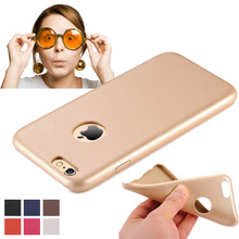 Ultra Slim Leather Case for Apple iPhone 6 4 7 Inch TPU With Logo Hole Fashion