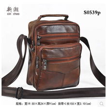 Men Business Bag Genuine Leather Shoulder Handbag Men Messenger Bags Outdoor Brand Vintage Men’S Travel Bag High Quality Men Bag
