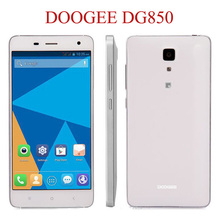 ZK3 Original Doogee DG850 MTK6582 Quad Core WCDMA Cell Phone 5.0inch HD IPS Android 4.4 1GB RAM 16GB ROM 13MP Camera GPS
