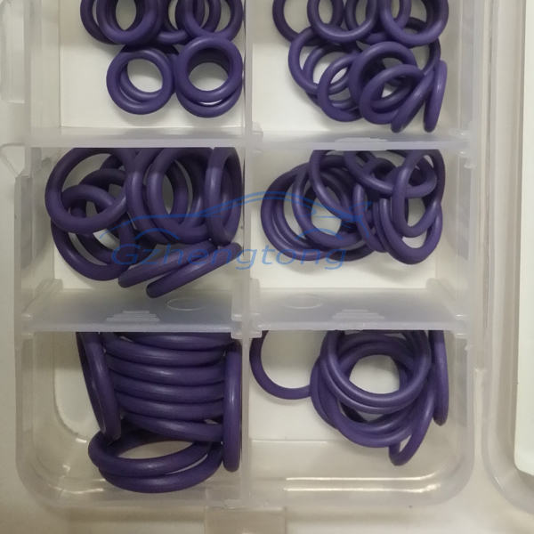 Purple 145Pcs HNBR Car Van Air Conditioning Rubber Washer O-Ring Seal Assortment Set Free shipping (3).jpg
