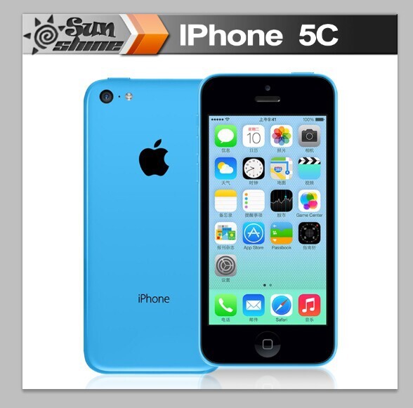 iPhone5c Unlocked Original Apple iPhone 5c Mobile Phone 4 Retina IPS Used Phone 8MP Smartphone GPS