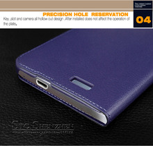 Luxury Huawei Ascend G7 Cover Case Flip Leather Smart Window Funda For Huawei Ascend G7 C199