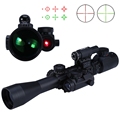 High Quality 3 9X40 EG Hunting Tactical Riflescope Red Green Laser Hunting Optics Sniper Scope Sight