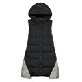 Women s Pattern Printed A line Down Outerwear Vest