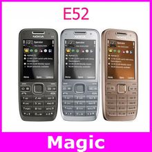 Hk Post or Singapore free shipping E52 Original Nokia E52 WIFI GPS 3G Unlocked Mobile Phone Russian keyboard Russian language