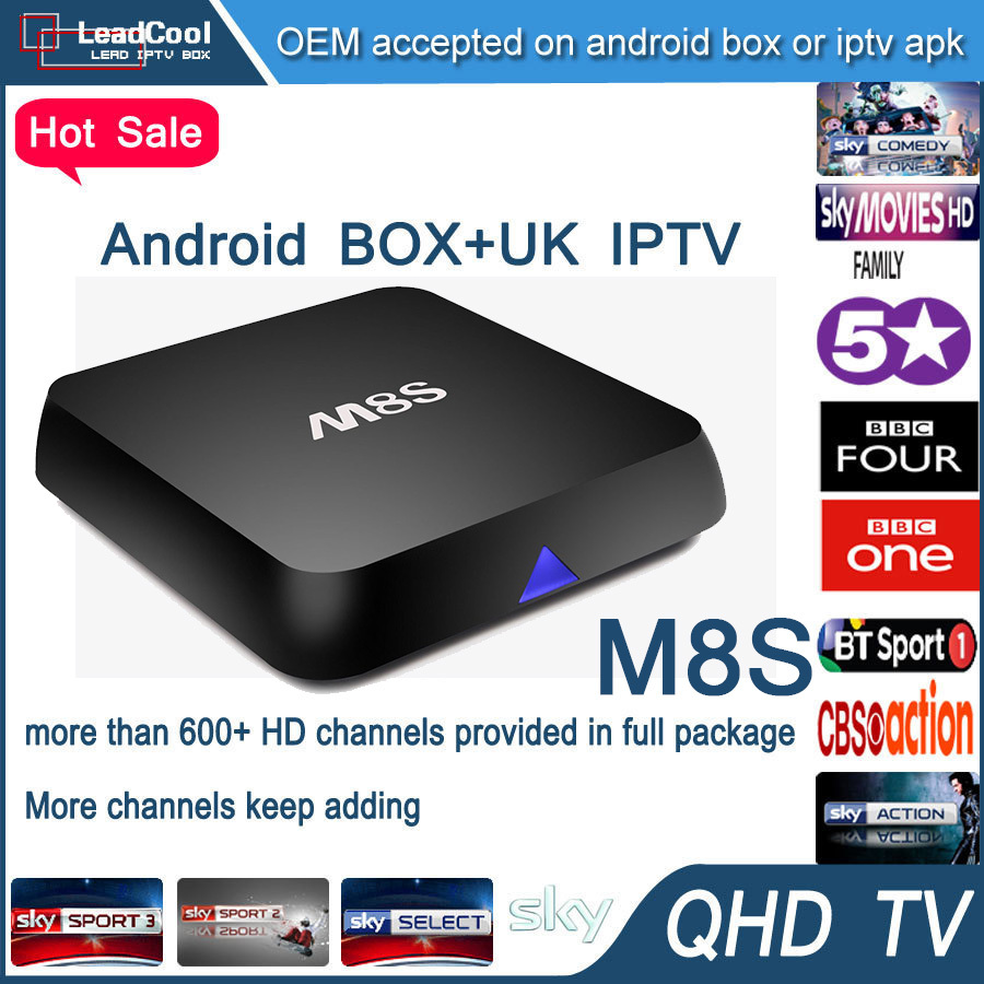 Arabic Iptv Box M8S Arabic Iptv Receiver M8S With One Year Free 670 Iptv Channels QHDTV Arabic Iptv Account