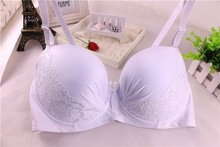2016 hot new Brand Sexy Lace push up Bra New soft Bow plunge Decrative Comfortable Cotton bras for women soutien gorge lingerie