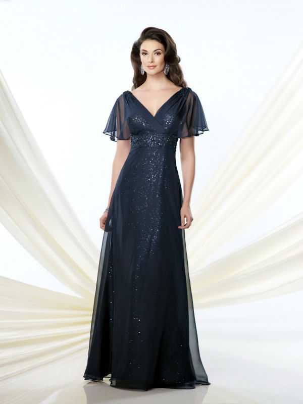 mother of the bride sequin gowns