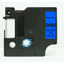 40916 DYMO D1 9mm*7m black on blue 40916 DYMO D1 Label Tape Compatible for DYMO printer ribbons Printer Supplies