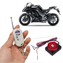 Motorcycle Security Alarm System Remote Control Start Vibration Sensor Anti Theft