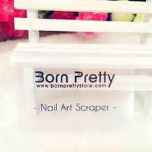 2pcs set BORN PRETTY Design Nail Art Scraper