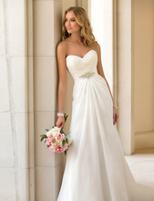 Vestidos De Novia Sexy Chiffon Beach Wedding Dress Vintage Boho Cheap Wedding Dress 2014 Robe De Mariage Bridal Gown Casamento