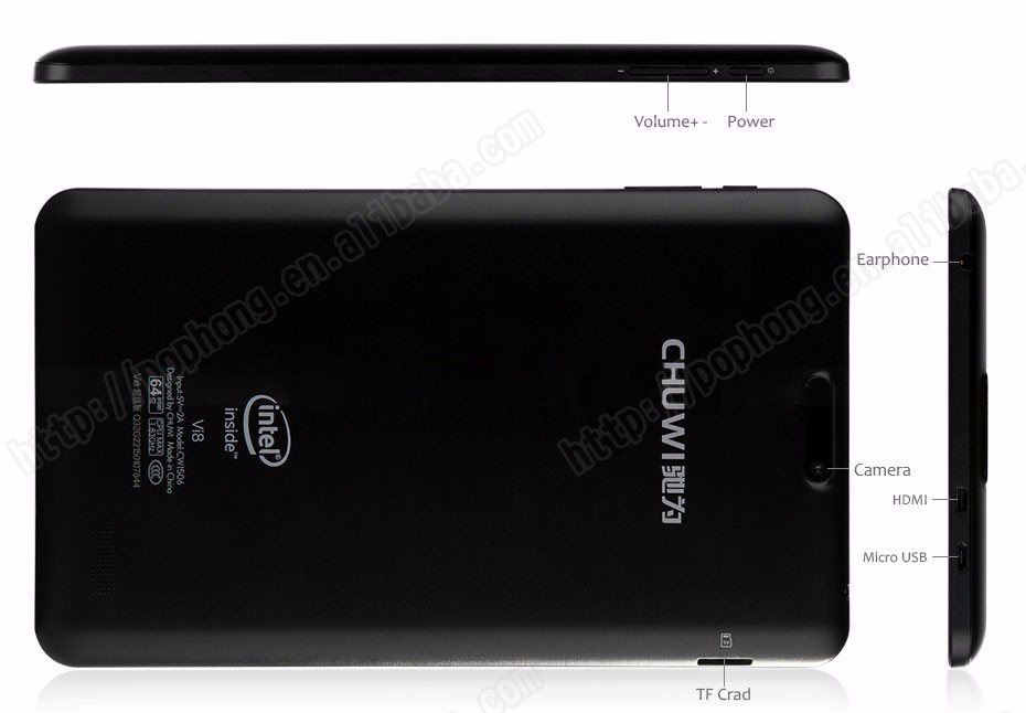 CHUWI VI8 Dual Boot Windows 8 1 8 Inch 32GB 2GB Tablet Pc Z3735F 1 83