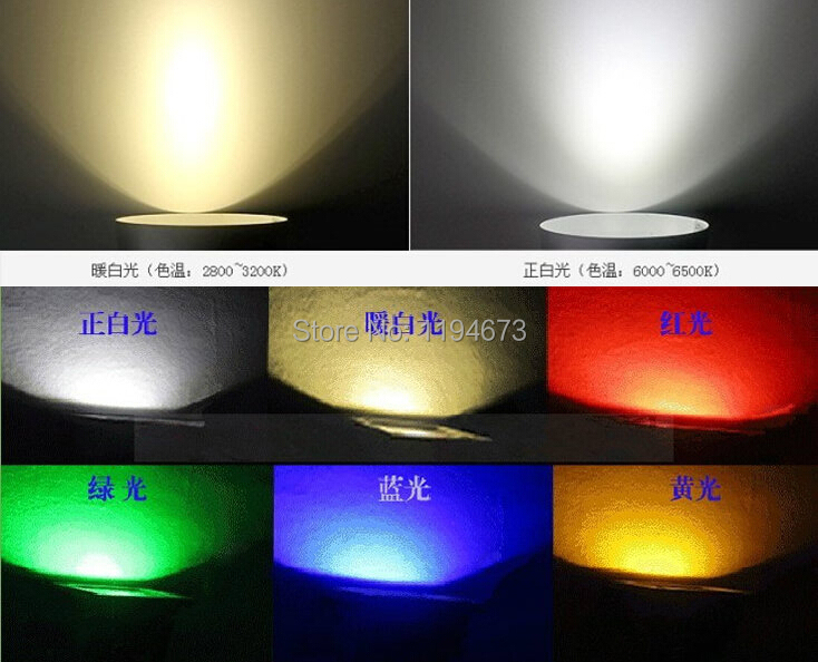 Description Picture 5 of item7x1W LED Underground Lamp 7W LED underwater light waterproof outdoor lamp AC85~265V/12V IP67