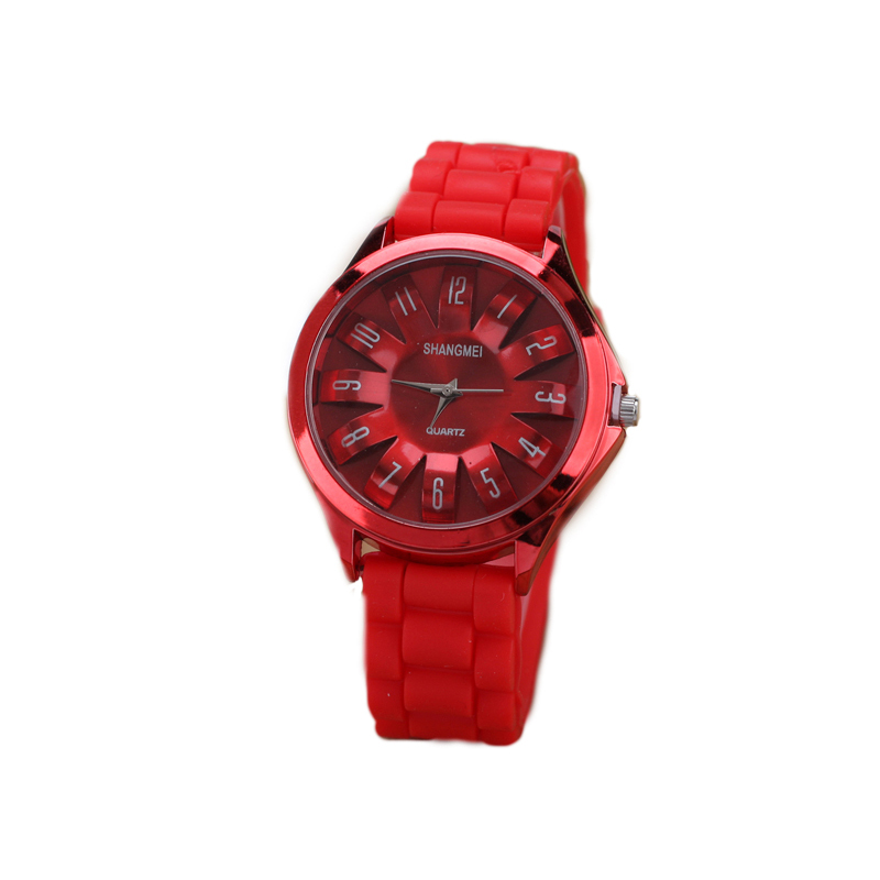 New unique design of the hollow out watch,quartz watch 2015 ms tide,various colors of silicone strap casual watch,noble generous