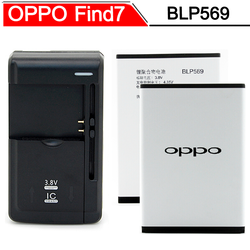 2 . 2700  BLP569 OPPO  7   OPPO Find7  7 X 9007 X 9000 X 9077 Bateria Batterij  +   