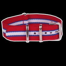 Venta al por mayor 2015 18 mm deportes tela otan Nylon correa de reloj correa accesorios bandas hebilla de correa 18 mm