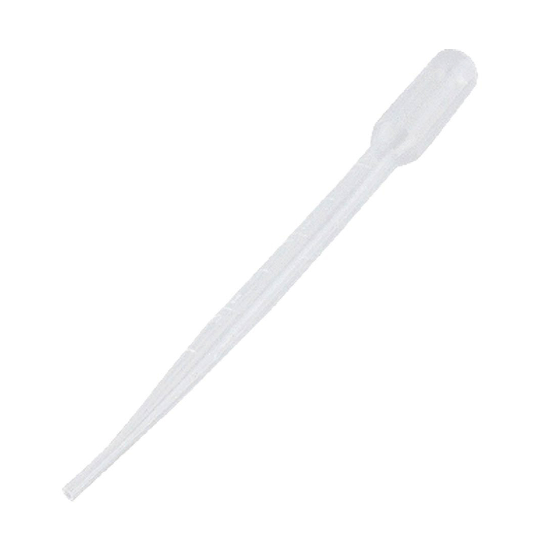 100 Pcs Laboratory Set Clear Plastic Graduated Pipette Droppers 3mL